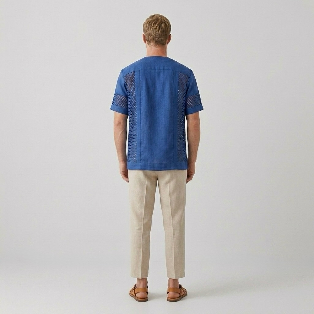 Artisan Mesh Resort Shirt – Saint Rowe