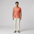 Origami Mesh Statement Shirt
