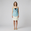 Draped Neck Cami Blouse
