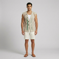 Coastal Artisan Mesh Vest
