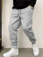 Men's Relaxed-Fit Drawstring Joggers, Side Pockets – view 8