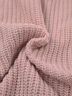 Women's Ribbed Half-Turtleneck Dress, Draped Fit – view 11