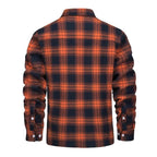 Men's Sherpa-Lined Plaid Flannel Shirt Jacket – view 2