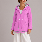 Women's Tailored Waterproof Jacket, Breathable Rain Protection