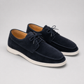 Men's Suede-Look Lace-Up Loafers, Smart Casual