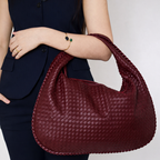 Women's Woven Hobo Shoulder Bag