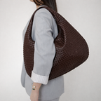 Women's Woven Hobo Shoulder Bag