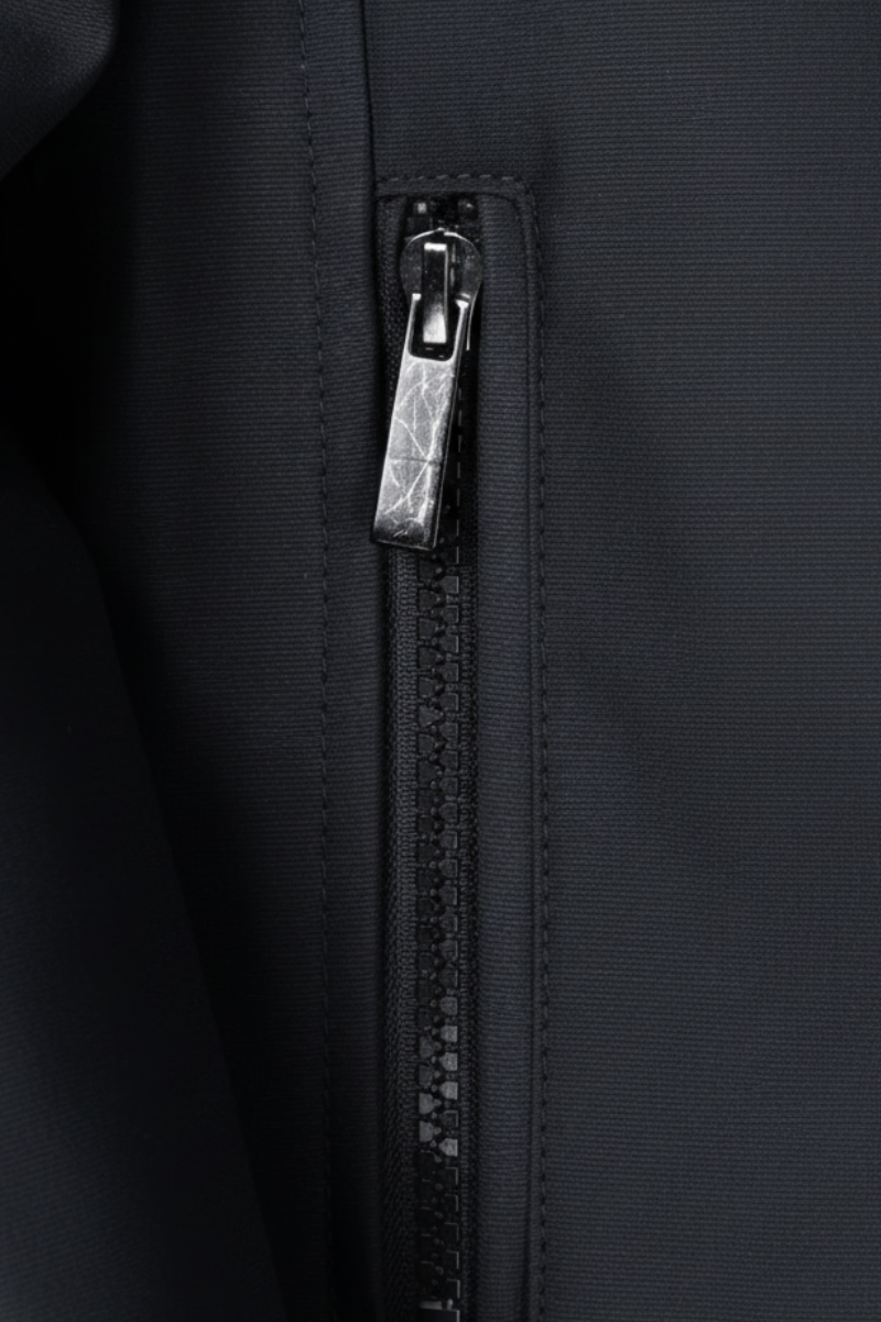 Men's Fleece-Lined Jacket, High Stand Collar