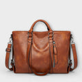 Women's Professional Work Tote Bag with Structured Dual-Handle Design
