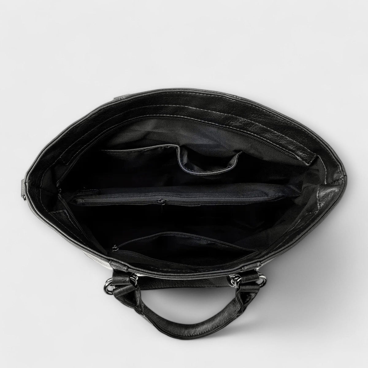 Women's Professional Work Tote Bag with Structured Dual-Handle Design