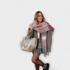 Women's Vintage Tote Bag with Spacious Two-Size Design