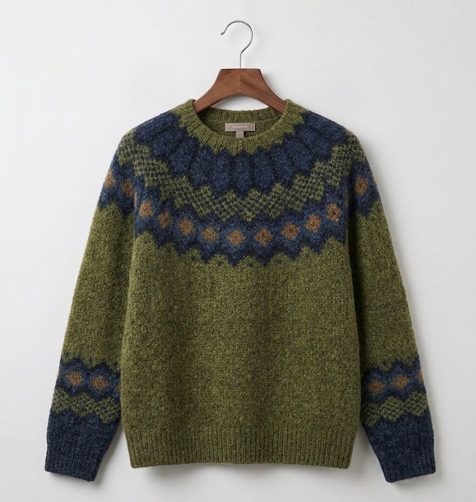 Women's Nordic Jacquard Knit Jumper