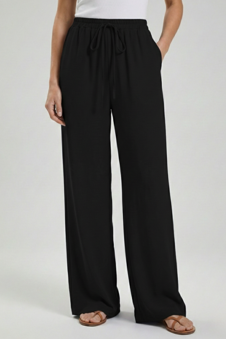 Women's Palazzo Wide-Leg Trousers