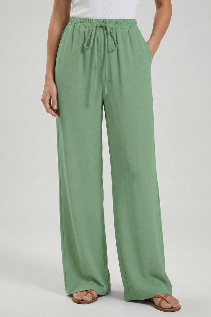 Women's Palazzo Wide-Leg Trousers
