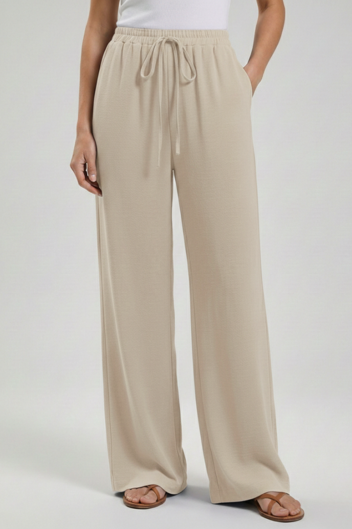 Women's Palazzo Wide-Leg Trousers