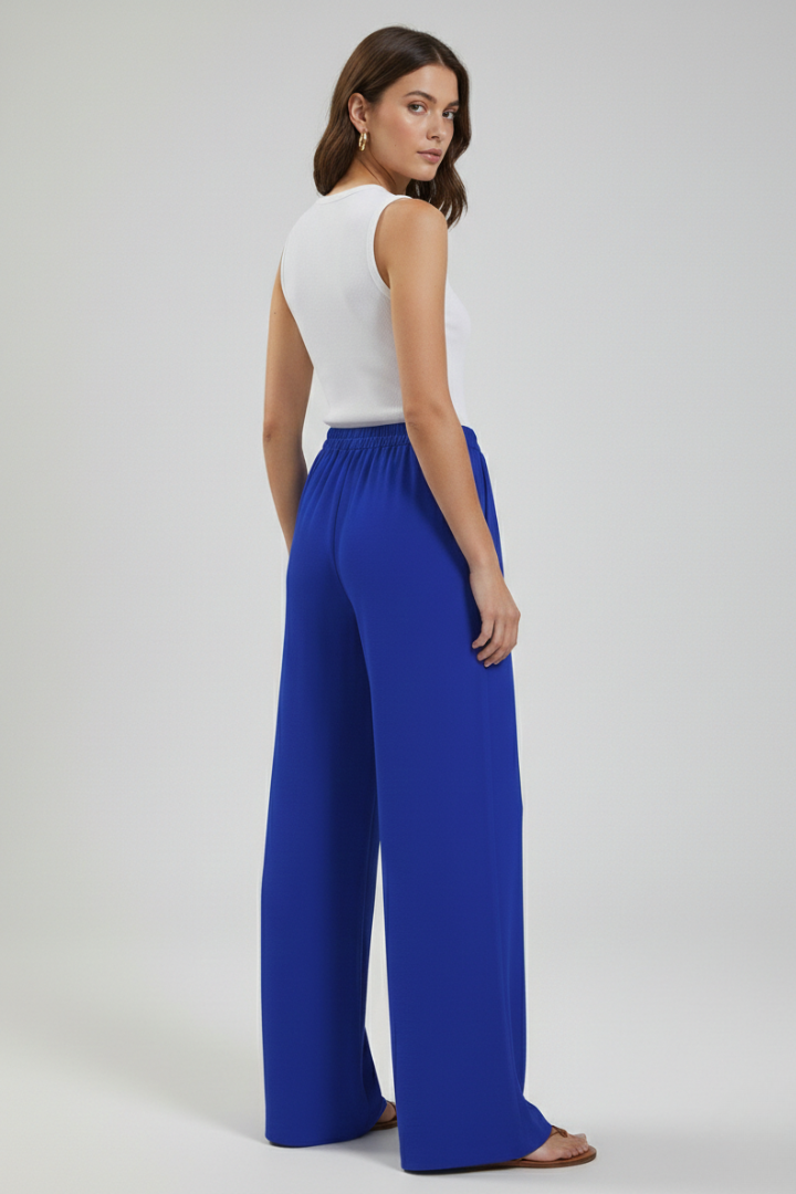 Women's Palazzo Wide-Leg Trousers