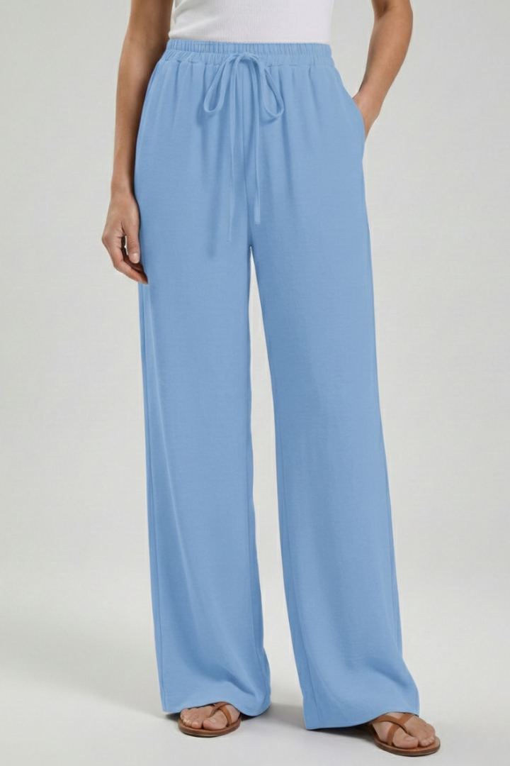 Women's Palazzo Wide-Leg Trousers