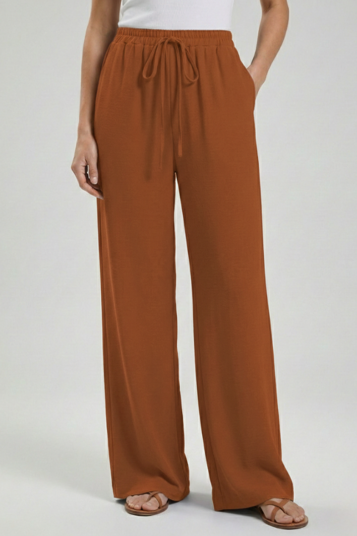 Women's Palazzo Wide-Leg Trousers