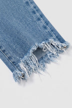 Women's Straight-Leg Cropped Jeans view