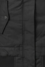 Women's Hooded Padded Waterproof Coat, Longline Drawcord Waist