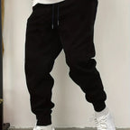 Men's Relaxed-Fit Drawstring Joggers, Side Pockets