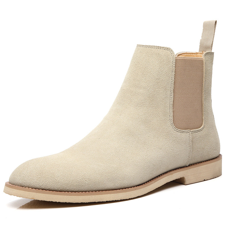 Men's Suede Chelsea Boots
