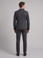 Men's tailored checked suit