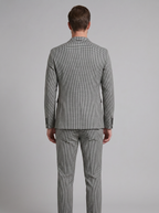 Men's tailored checked suit
