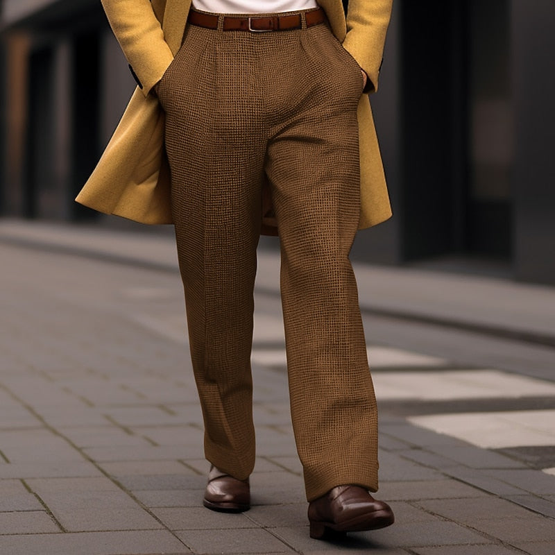 Men's Tailored Straight-Leg Trousers – view 2