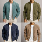 Men's faux suede jacket colour range