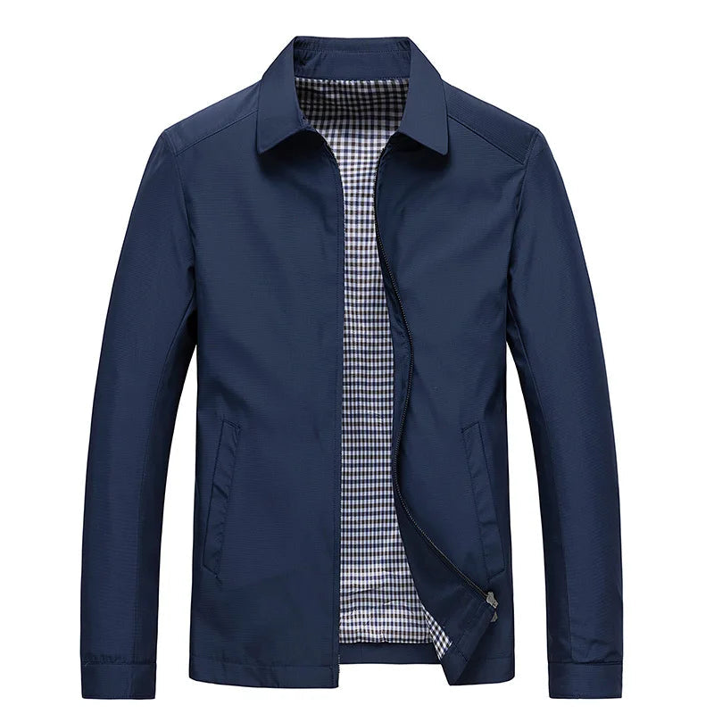 Lightweight water-repellent jacket front view