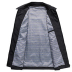 Lightweight water-repellent jacket side view