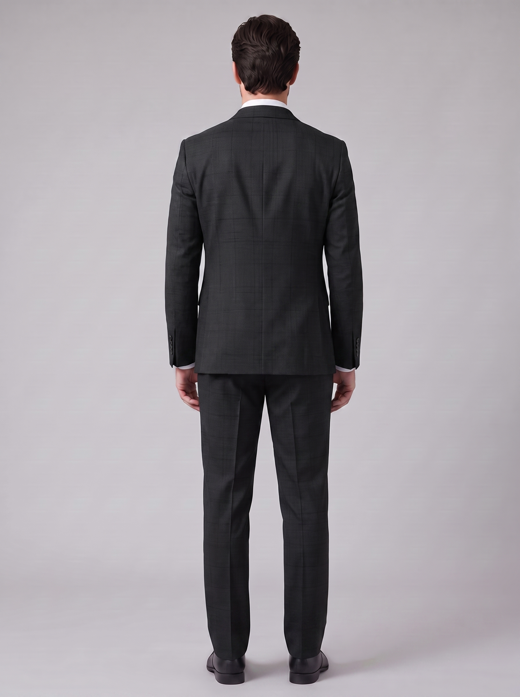 Men's linen wedding suit slim fit