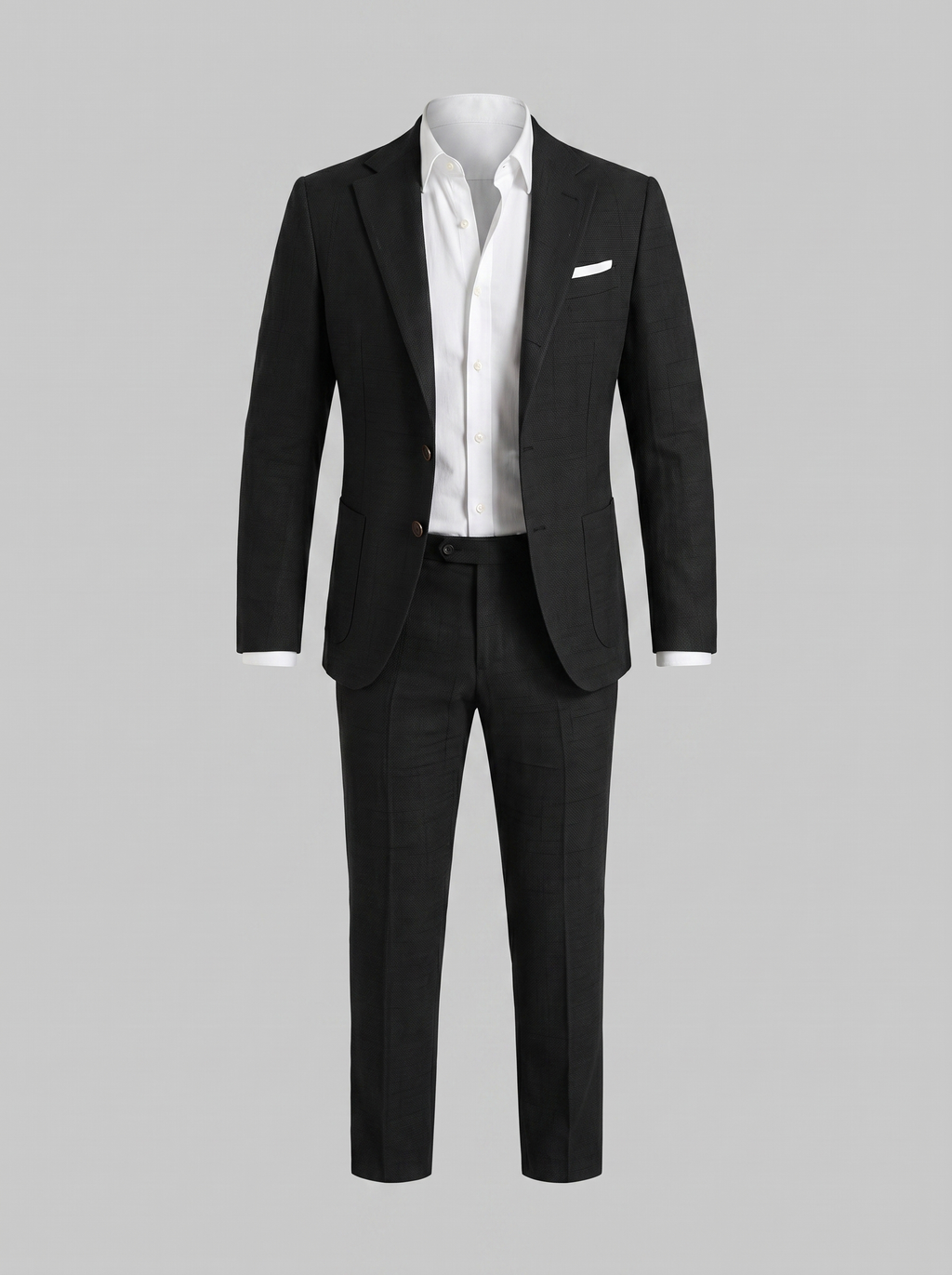 Men's linen wedding suit slim fit