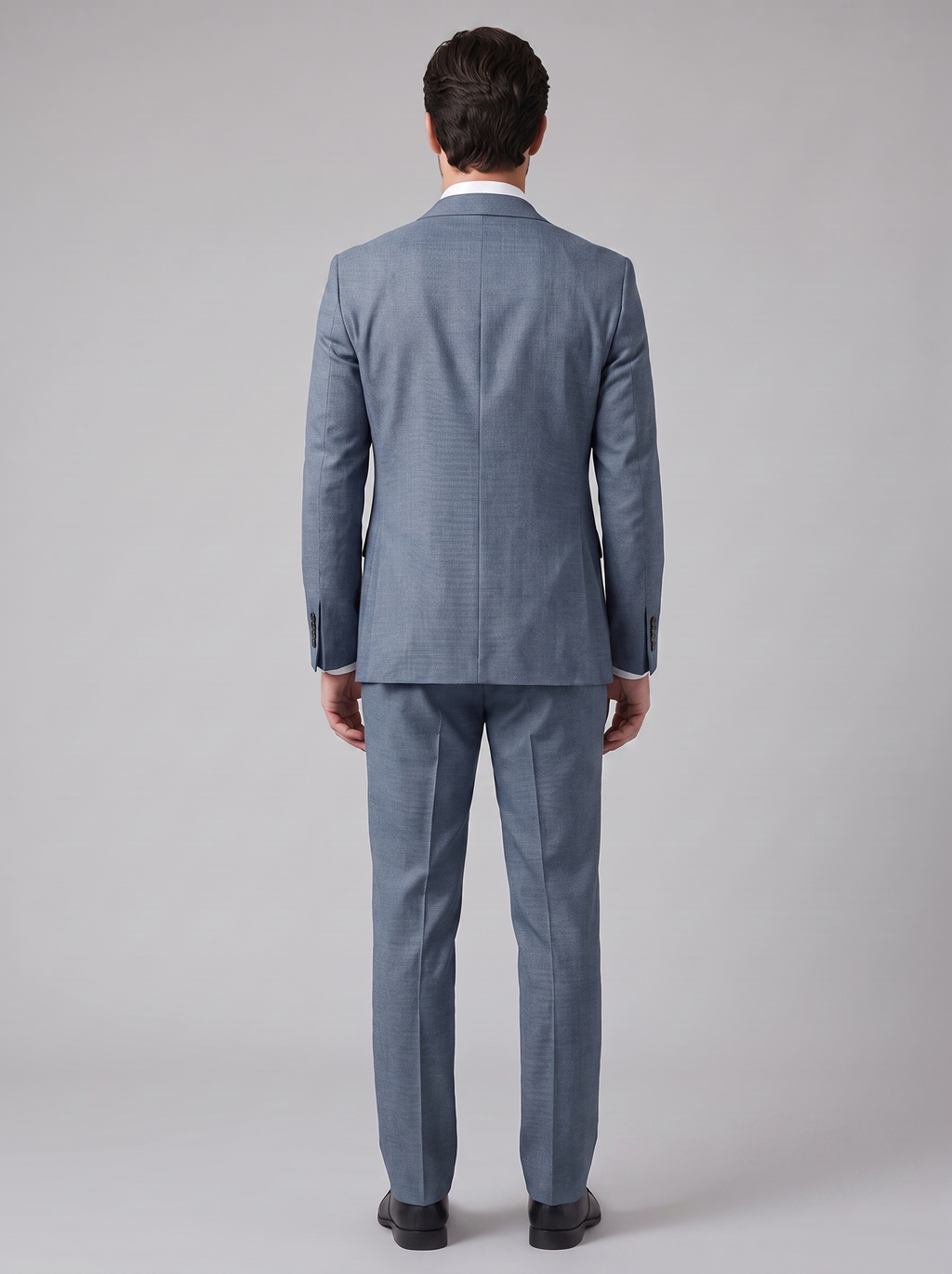 Men's linen wedding suit slim fit