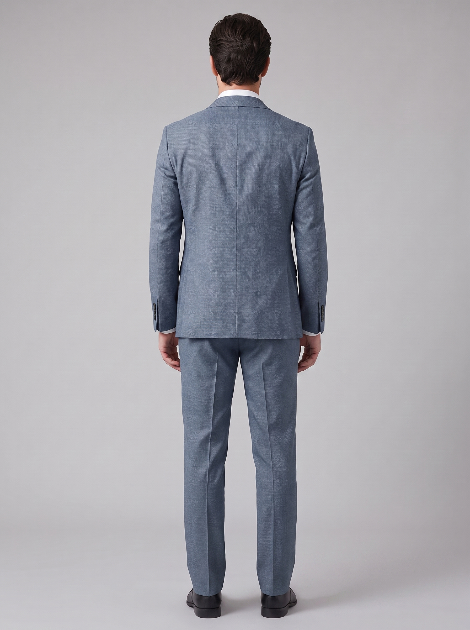 Men's linen wedding suit slim fit