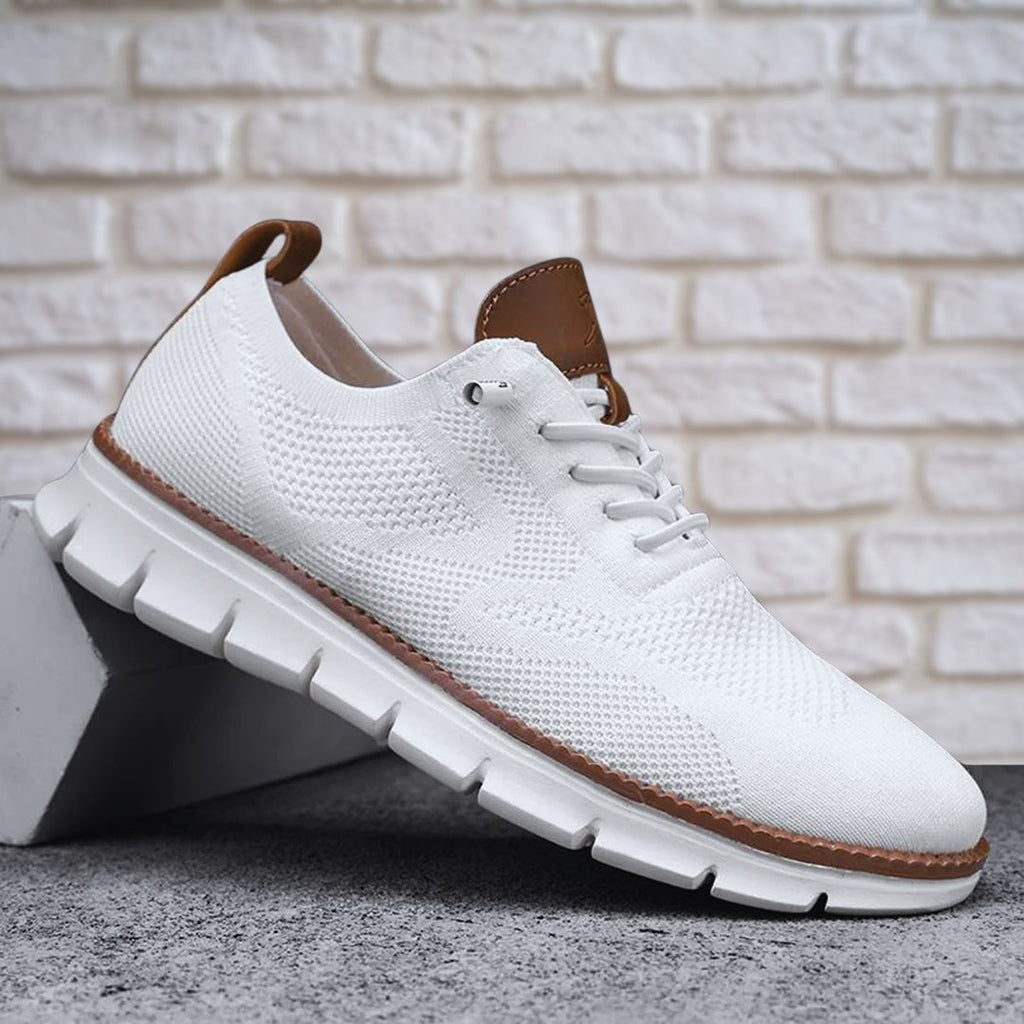 Men's orthopedic walking sneakers side detail