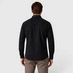 Men's Slim-Fit Brushed Cotton-Look Overshirt