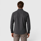 Men's Slim-Fit Brushed Cotton-Look Overshirt