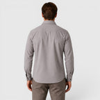 Men's Slim-Fit Brushed Cotton-Look Overshirt