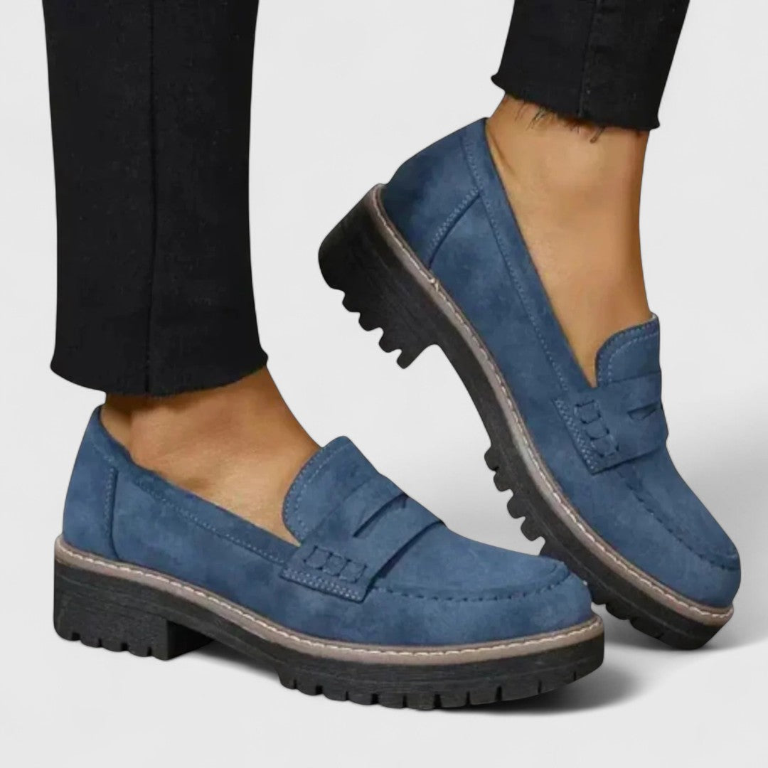 Comfort slip-on loafers in a colour option