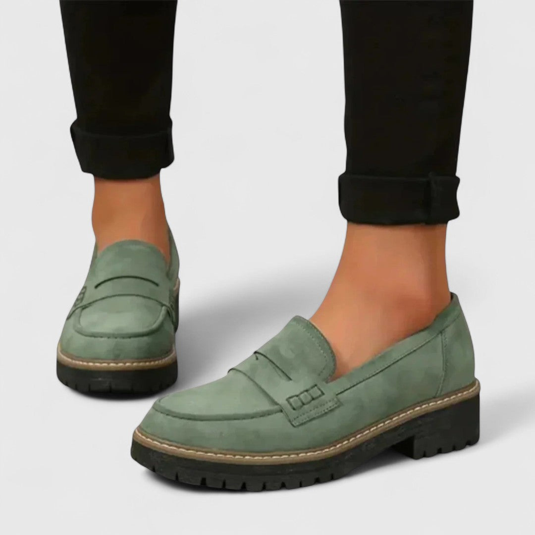 Comfort slip-on loafers detail view