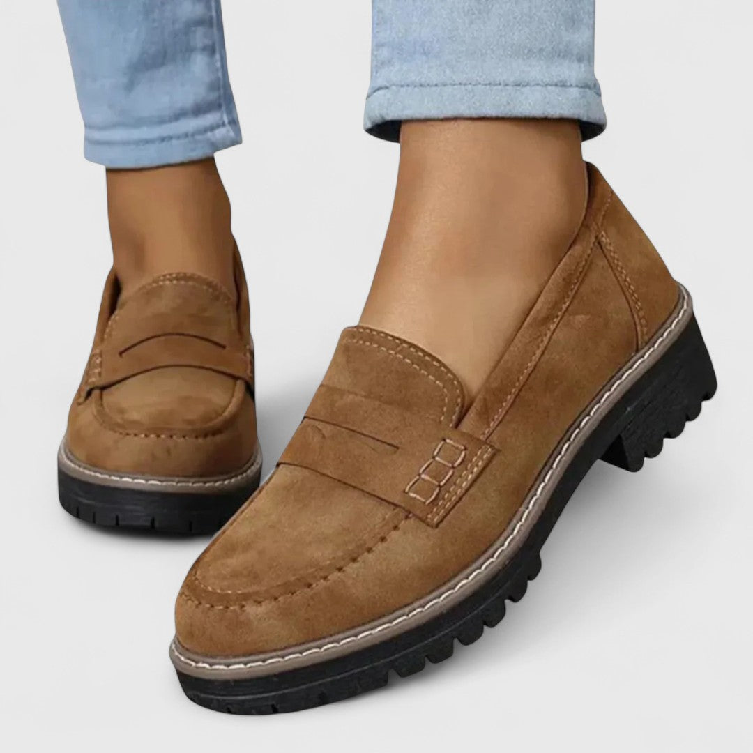 Comfort slip-on loafers side profile