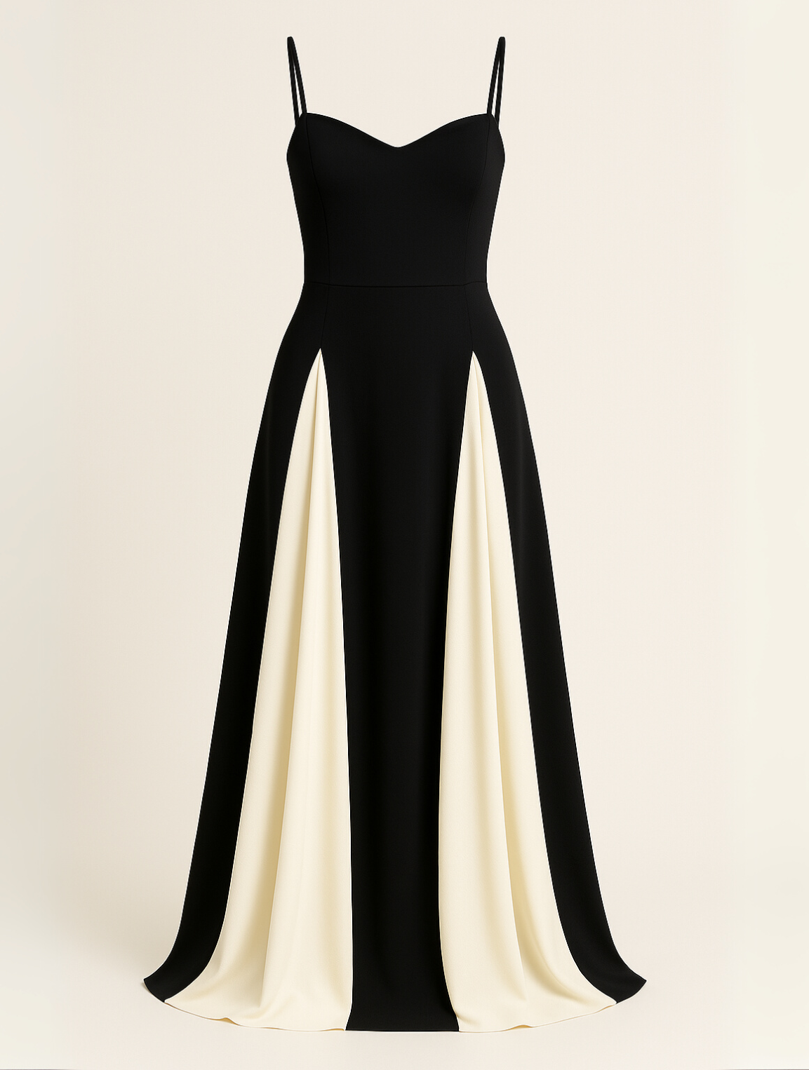 Maxi evening gown full-length view