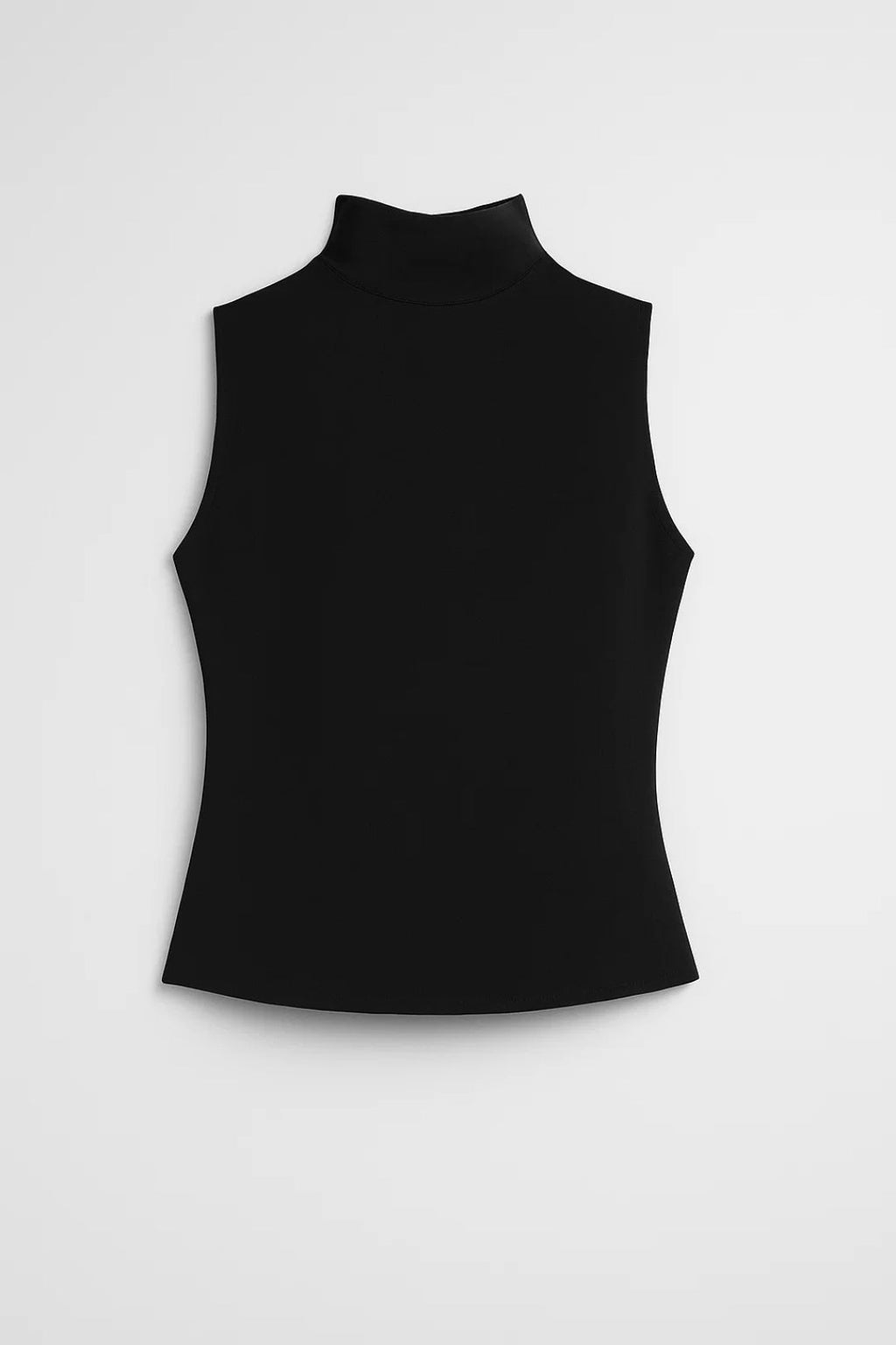 sleeveless-fitted-turtleneck-top