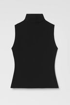 sleeveless-fitted-turtleneck-top